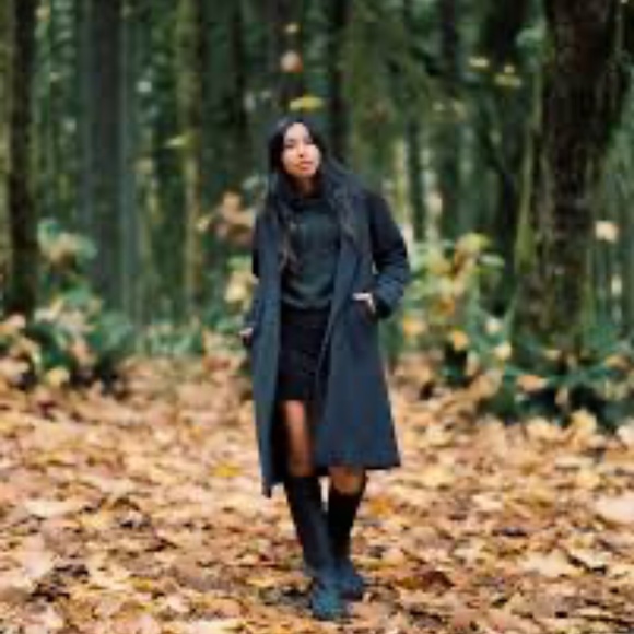 Anian Britannia Coat in Storm (dark grey) — size 4 (small) - Picture 3 of 4